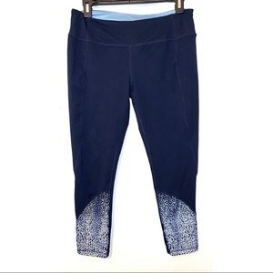 Navy blue Capri leggings